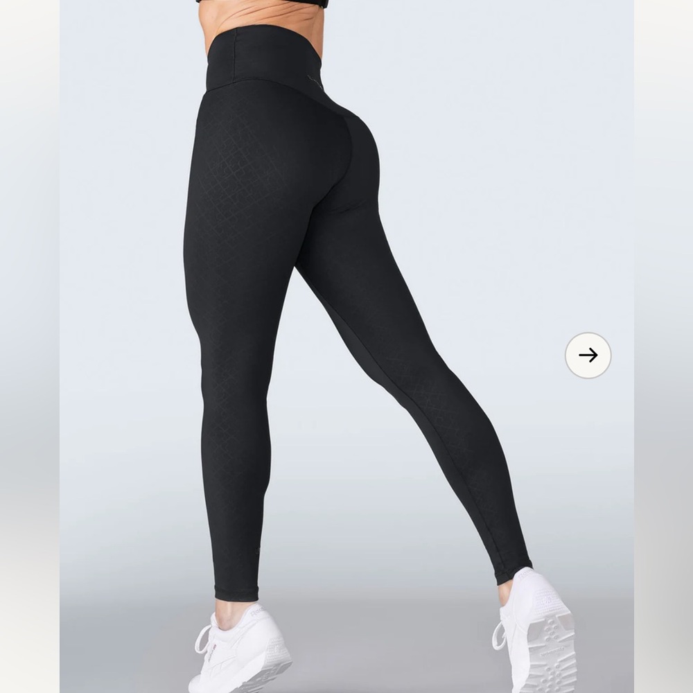 She Fit Black High-Waisted Leggings